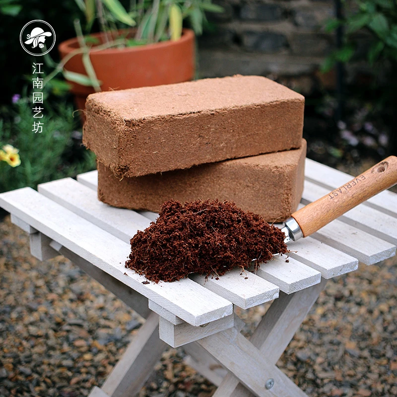 【周老师粉丝福利】椰砖营养土椰糠土养花种菜通用型椰壳砖无虫卵