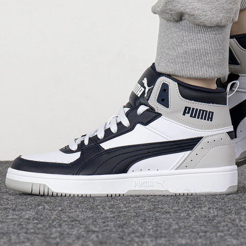 PUMA彪马男女REBOUND时尚高帮板鞋374765