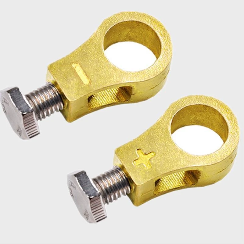 正负极纯铜电瓶卡子