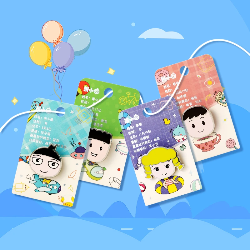 米小圈上学记金属章-米小圈+李黎+铁头+姜小牙漫画