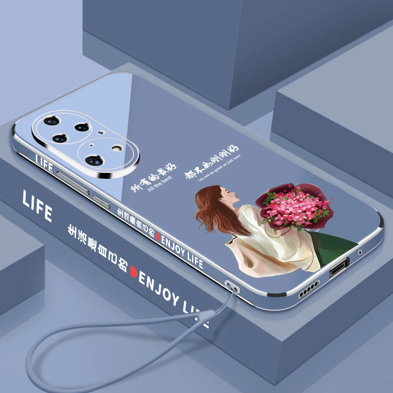生活是自己的！华为p50pro手机壳，轻奢电镀，超薄全包软壳