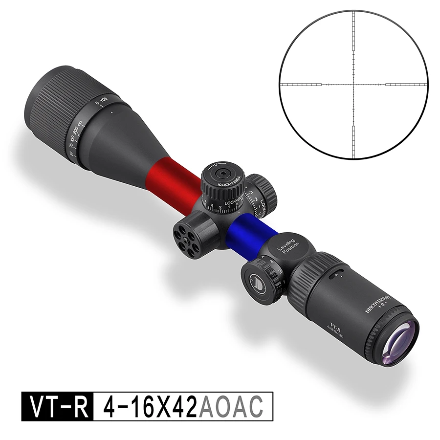 发现者玩具用吃鸡 红点 全息 八倍镜 VT-R 4-16X42AOAC 单筒镜