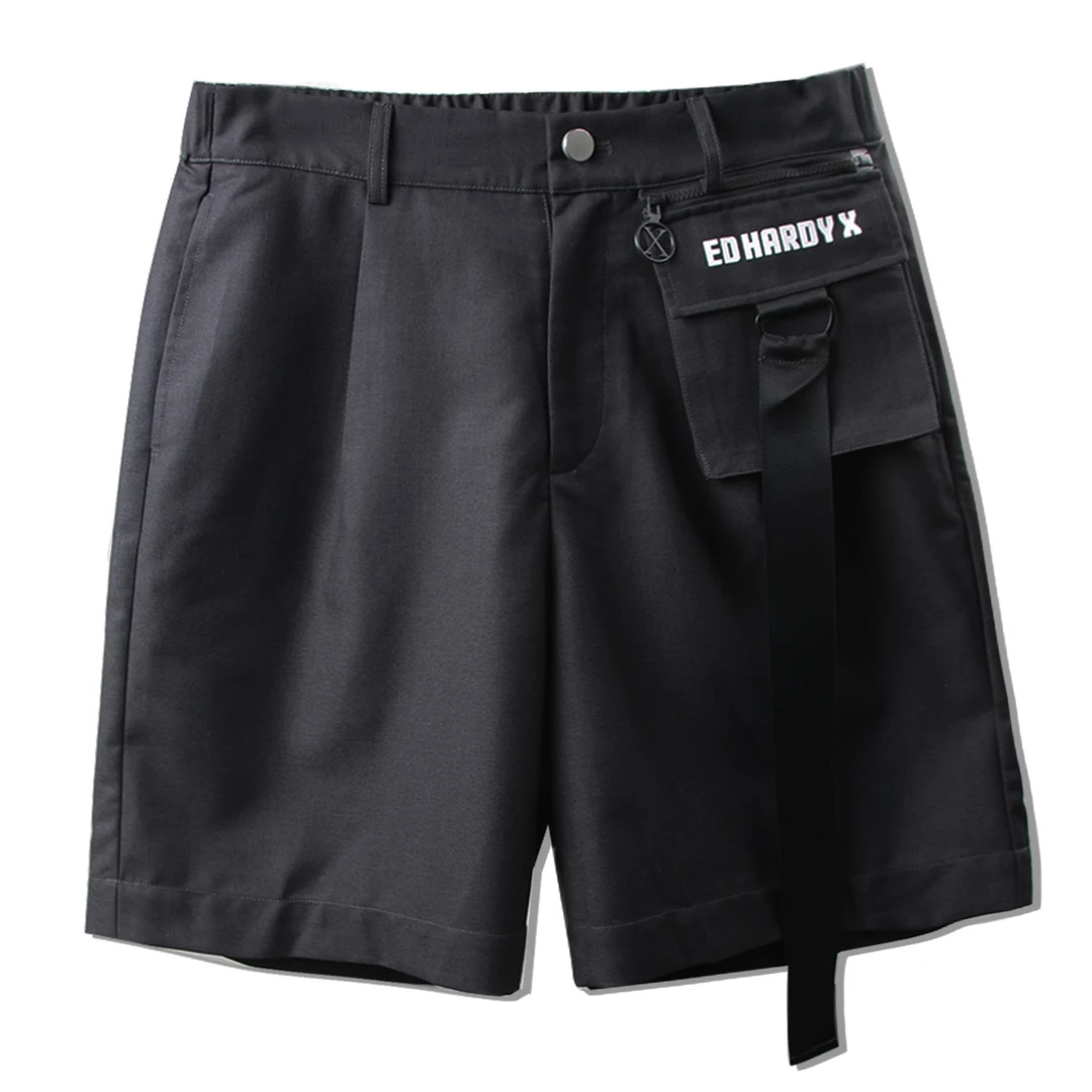 【倩姐推荐】EDHARDY X飘带休闲西装五分裤短裤 X1NBU524