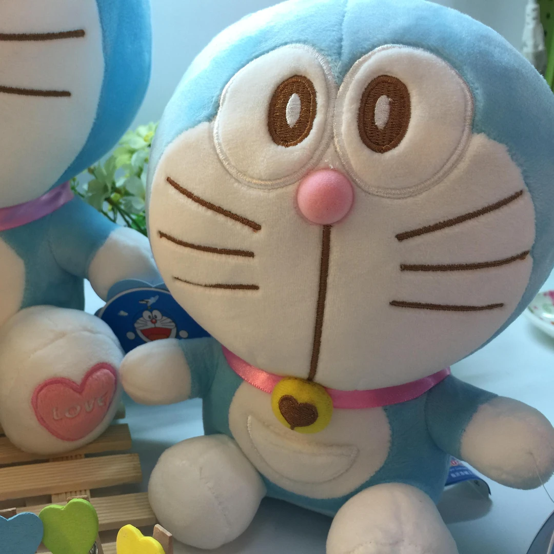 哆啦a梦毛绒玩具蓝胖子叮当猫公仔 机器猫抱枕娃娃送女生优质礼物