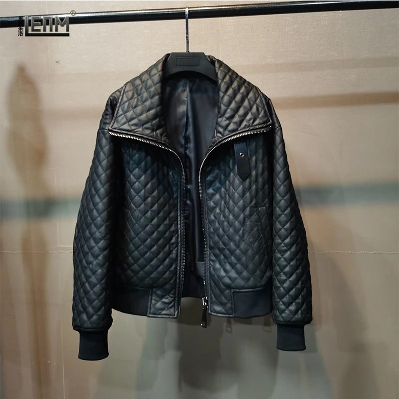 恩奴米洛女士绵羊皮加棉休闲冬季夹克外套N212款