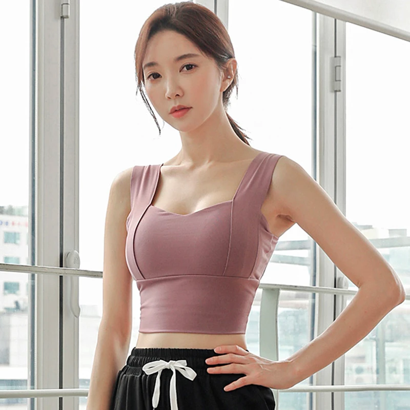 胖mm大码女跑步防震聚拢背心式运动定型胸围瑜伽健身速干收腹美背