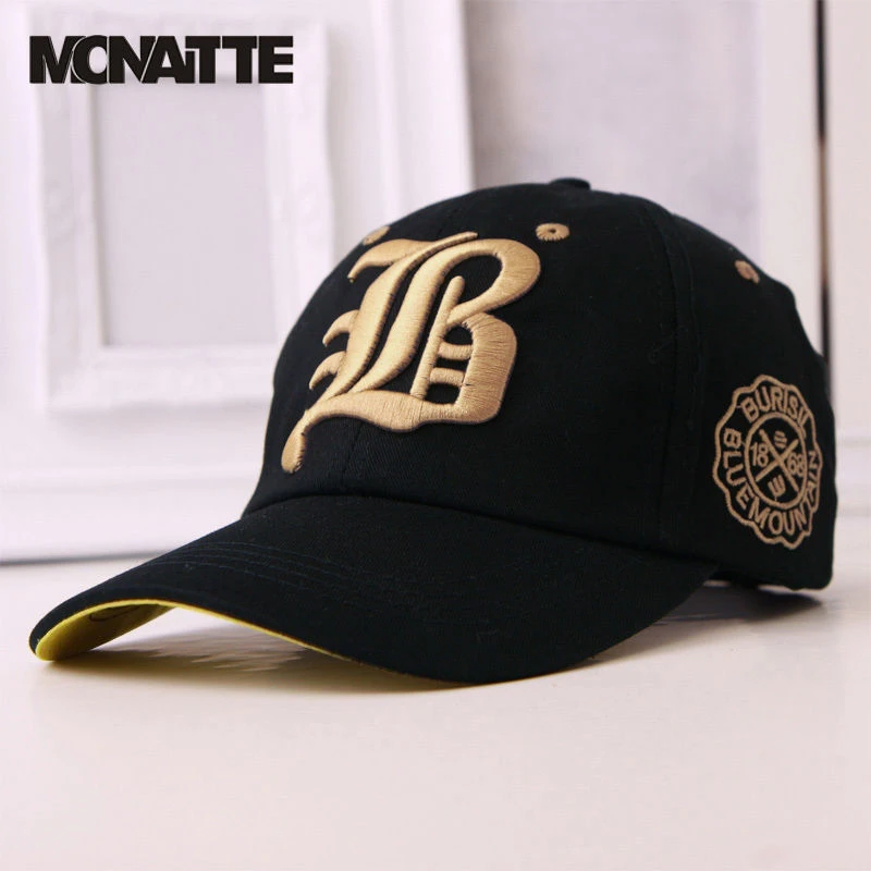 【高品质刺绣棒球帽】蒙奈特秋冬帽子男高档潮鸭舌帽女士四季遮阳帽