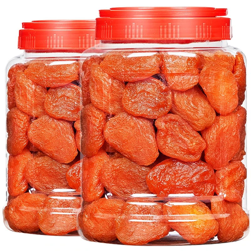 新疆红杏干杏脯250g/500g无吊干杏肉酸杏子休闲零食果脯蜜饯无核