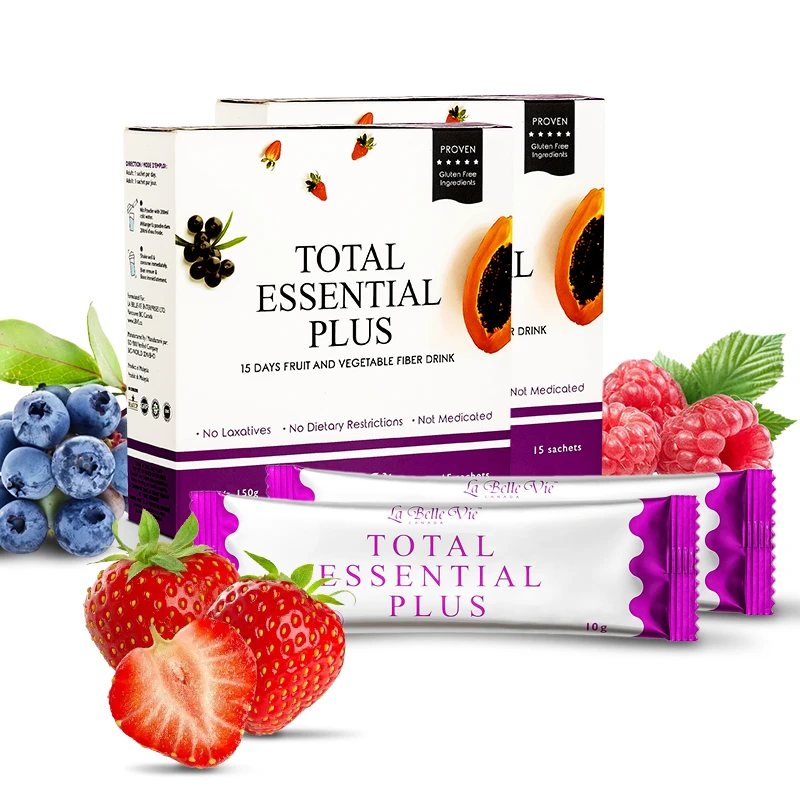 加拿大妠蓓薇TotalEssentialPlus膳食纤维15袋日期到25年11月1日