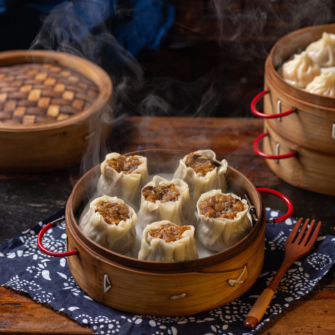 【赠品非卖】优选正宗手工梅干菜新鲜酱肉烧卖360g早餐速食方便小吃