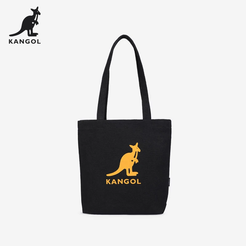KANGOL官方正品潮女购物袋大容量单肩手提学生简约百搭