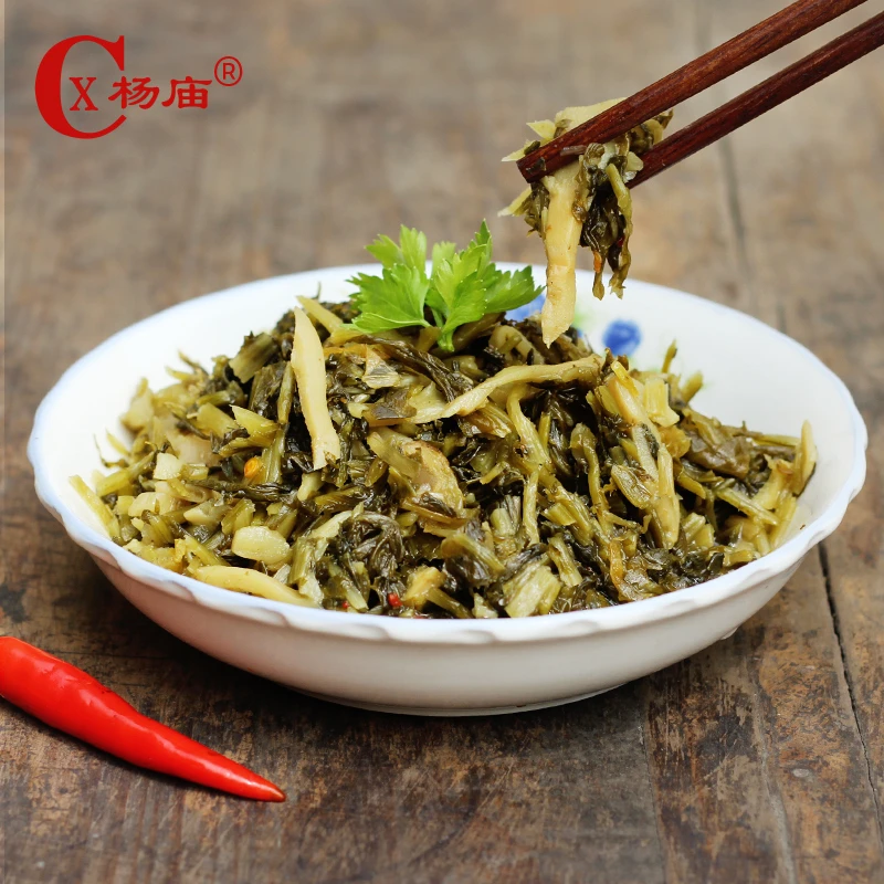 cx/杨庙牌笋丝雪菜【180g*12包】装雪里红下饭菜咸菜