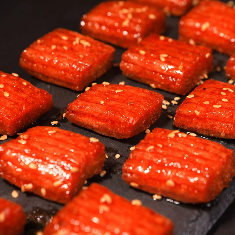 思乡山素大刀肉250g辣条辣味零食8090后儿时回忆辣条香辣大礼包
