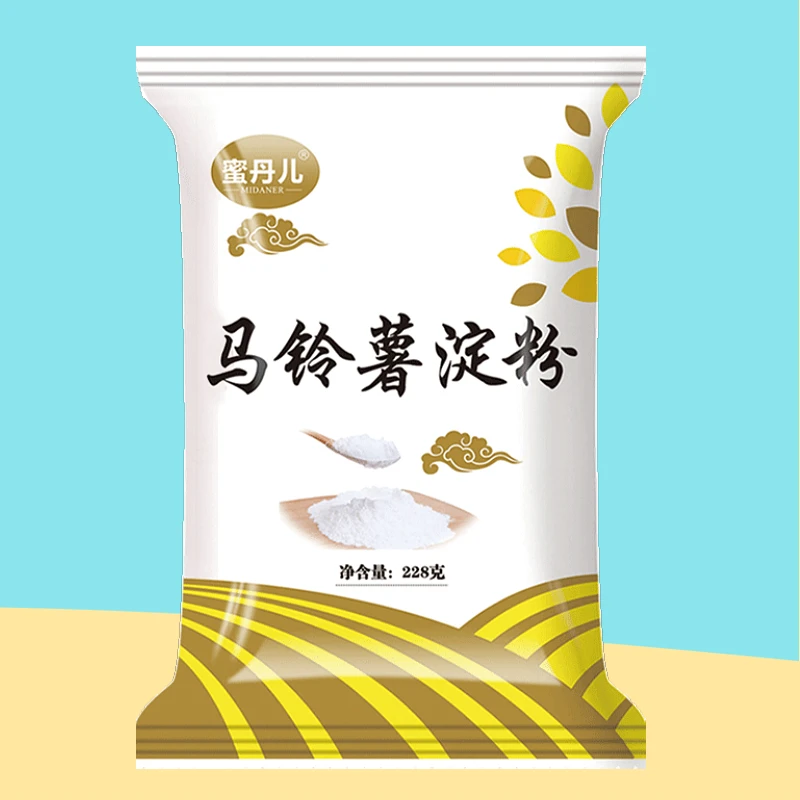 【光头哥专属】蜜丹儿马铃薯淀粉纯土豆淀粉 生粉 228g/袋 家用食用