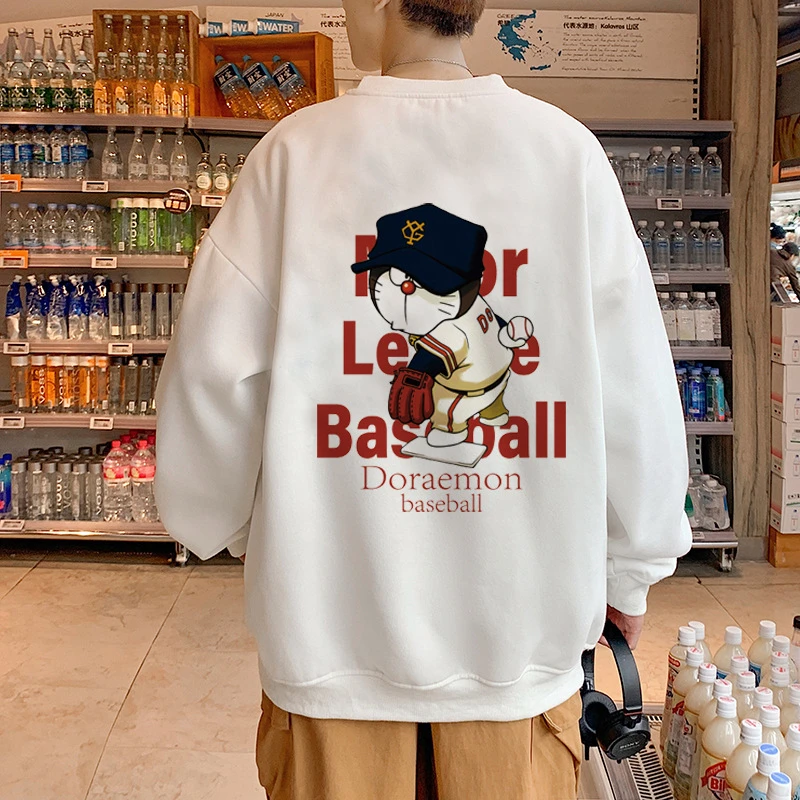 韩版青年休闲套头卫衣秋季新款港风潮流上衣ins韩版休闲大码外套