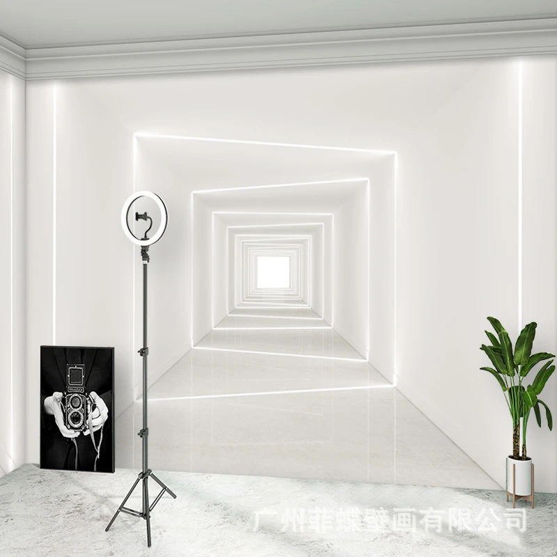 墙布卧室壁布直播卖货无缝厂家批发直销全屋高端背景墙轻奢空间感