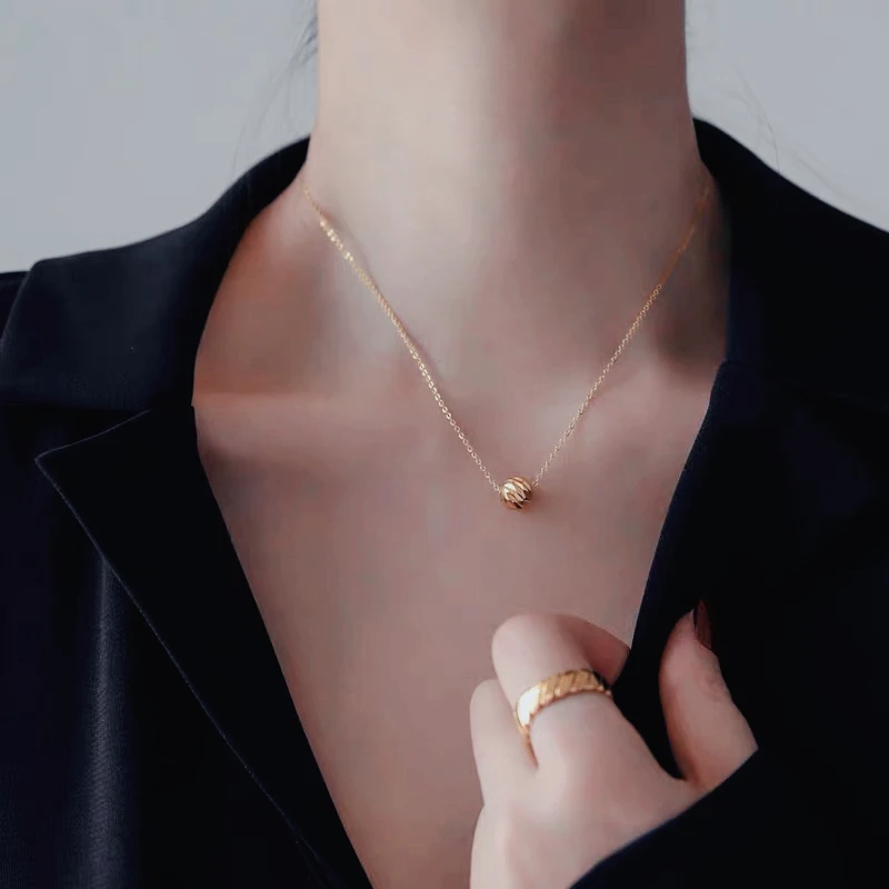 钛钢项链 路路通百搭网红爆款高级感精美饰品锁骨链不掉色XL-06