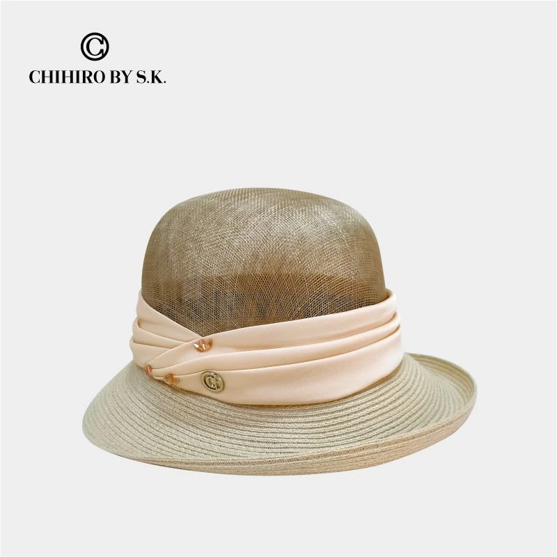 新帽馆夏季时尚百搭女士布条侧交叉沿户外休闲透气A71151069