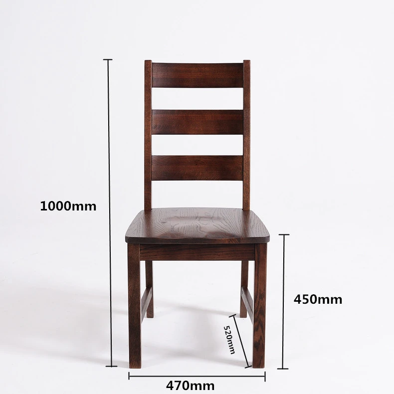 CS212特价进口北美红橡木餐椅