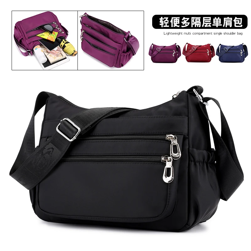 轻便多层休闲斜挎女百搭女包时尚单肩斜挎包女款爆款2025新款