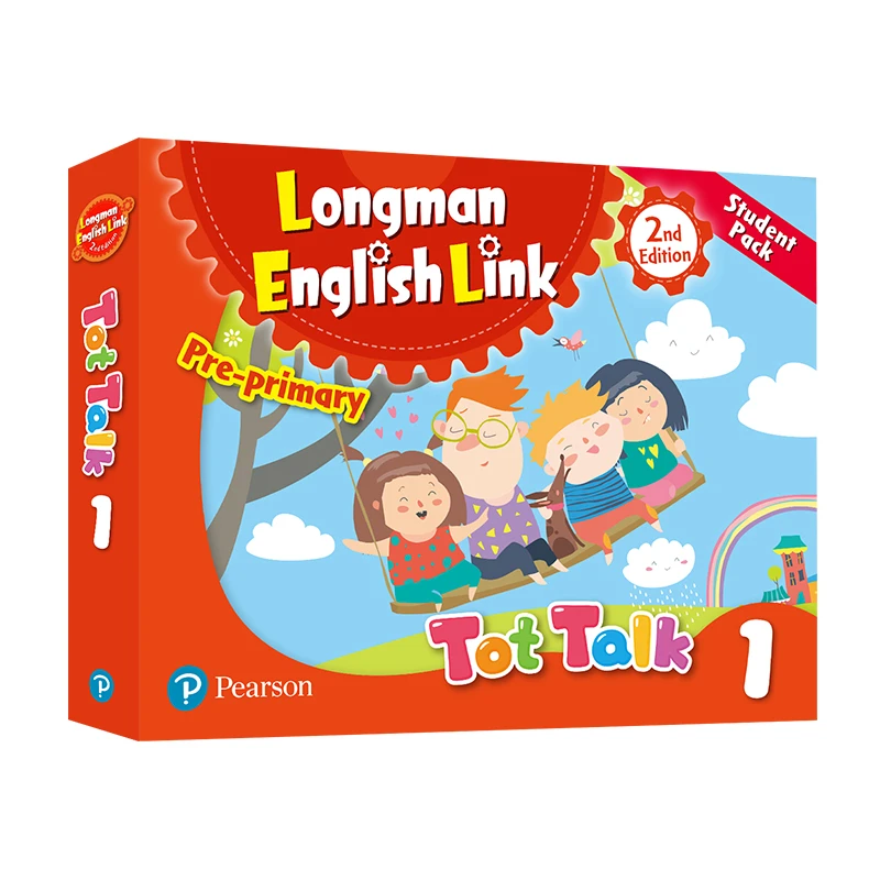 Tot Talk新版 培生朗文英语直通车原版英语培训教材3-6岁