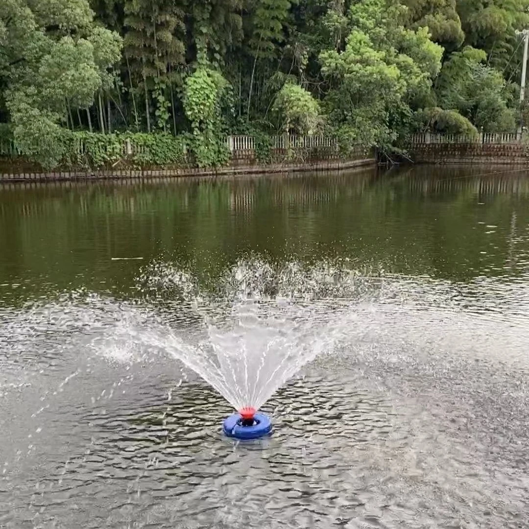 昇业】鱼塘喷泉泵鱼塘增氧机鱼塘养殖排灌灌溉漂浮泵池塘增氧泵