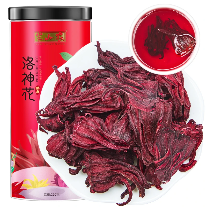 半山农 洛神花茶50g 玫瑰茄 云南玫瑰花茶干可做酸梅汤手工严选