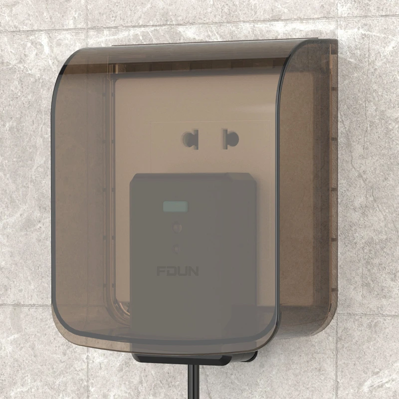 粘贴式防暴雨水86型通用卫生间防水开关保护罩加高家用插座防溅盒