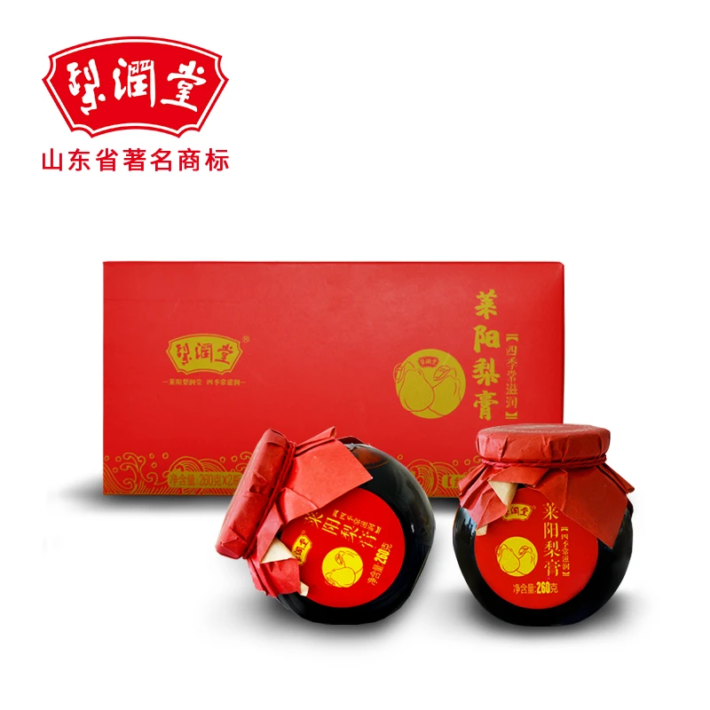梨润堂莱阳梨膏红润组合260g*2瓶