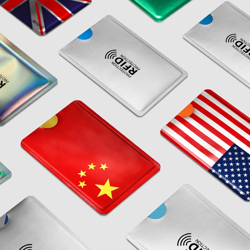 防消磁银行卡套防盗刷卡片保护套身份证件套nfc屏蔽信号锡纸RFID