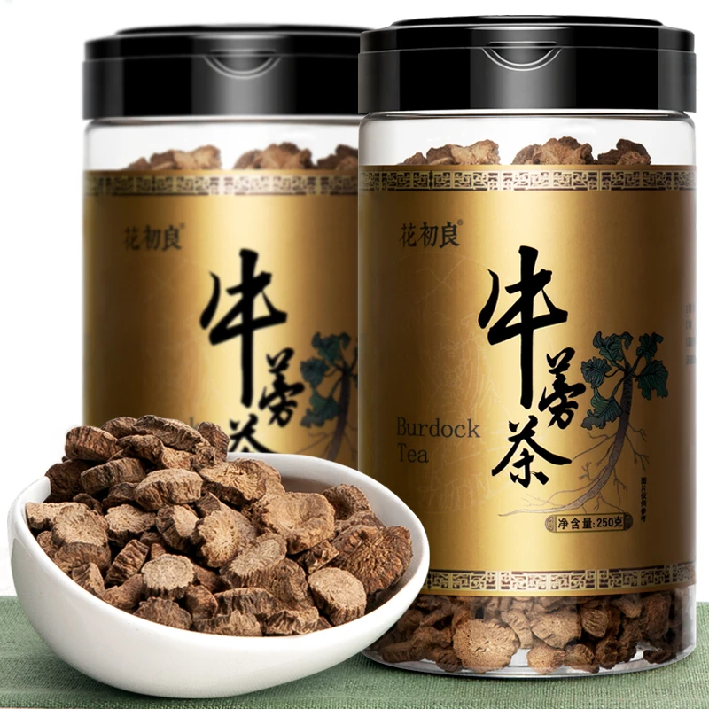 苍山黄金牛蒡茶旗舰店正品庄坞牛旁罐装榜棒牛蒡磅根250克