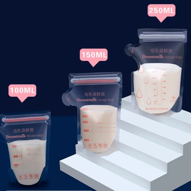 储奶袋母乳保鲜袋小容量一次性存奶袋100ml母乳专用装奶袋冷冻袋