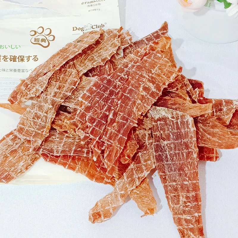 DogClub鸭肉薄片狗狗肉干宠物零食奖励补钙训狗磨牙鸭肉干狗零食