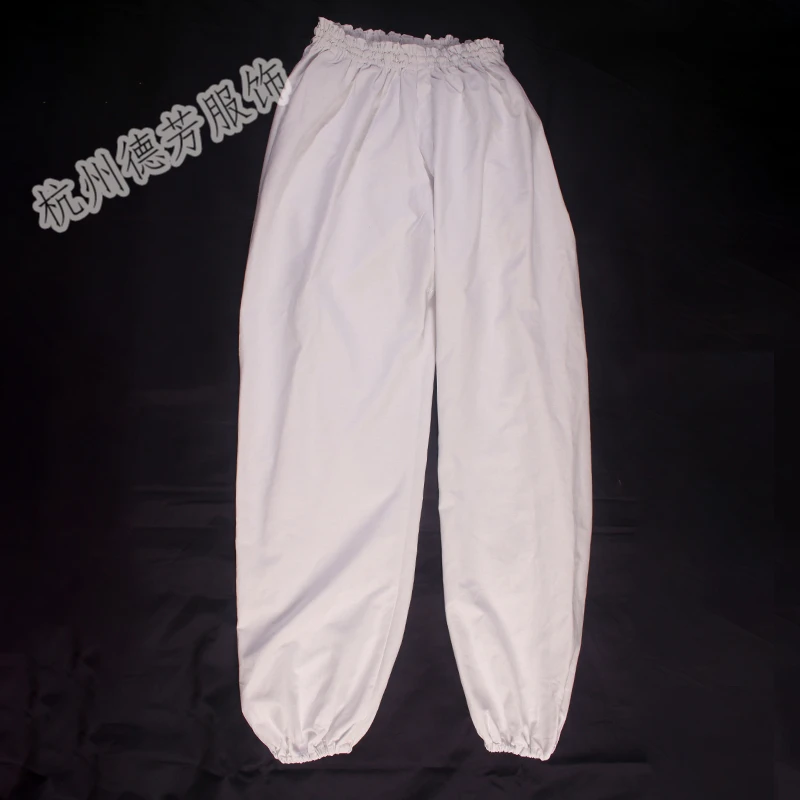 杭州德芳太极拳武术练功灯笼裤加肥大棉麻布料秋季男女宽松瑜伽