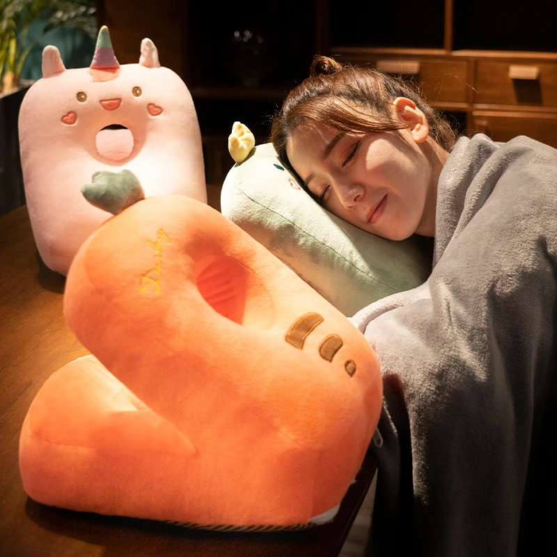 午睡枕趴睡枕抱枕女生睡觉神器学生趴桌上趴趴枕办公室午休小枕头