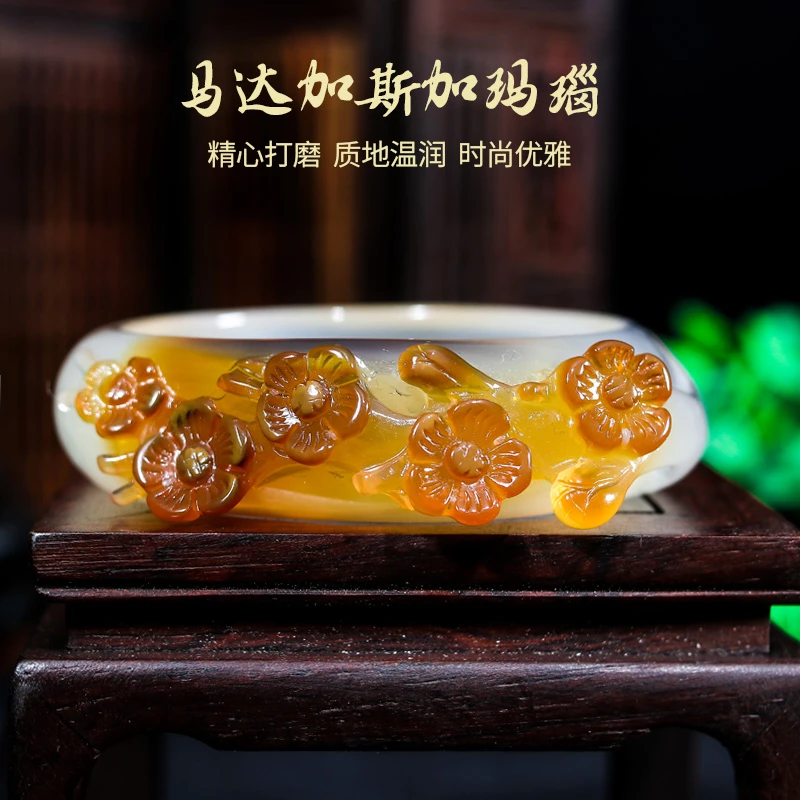 天然原矿精品玛瑙雕刻手镯 天然玉石 玛瑙玉石