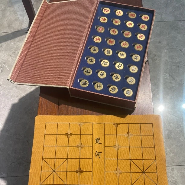 铜亨  小号精致象棋 铜工艺品摆件