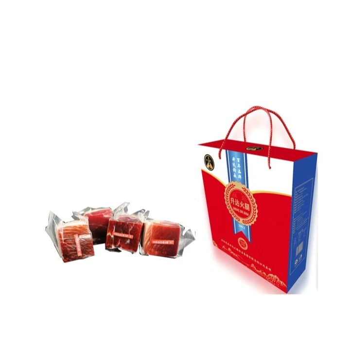 升达宣威火腿2千克/盒云南特产传统常温风干发酵肉厚老火腿腿心