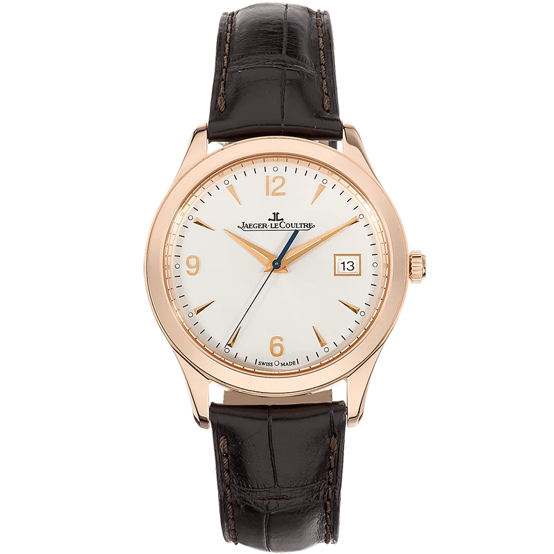99新 Jaeger-LeCoultre/积家 大师/单表/玫瑰金/机械/男表1542520