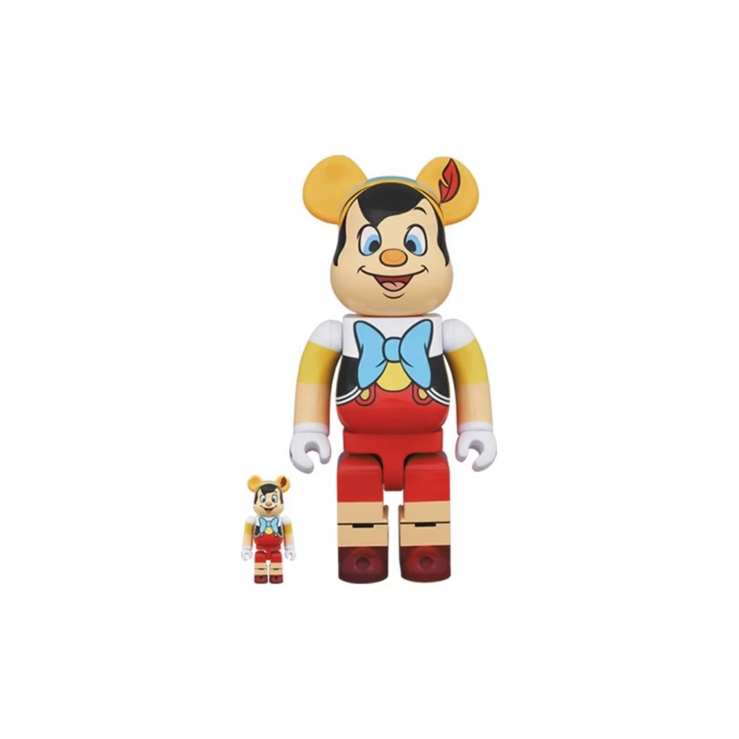 Bearbrick 积木熊匹诺曹400%+100%