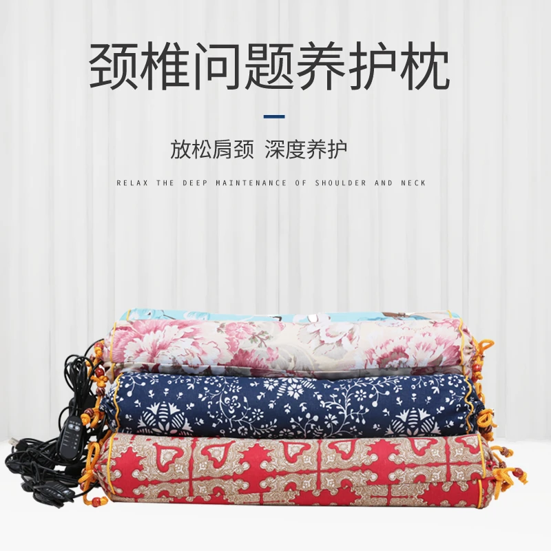 铁桃小巨人野生铁核桃分心木 颈椎枕 按摩圆形颈肩重力 指压按摩