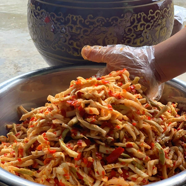 农家特产美食辣椒萝卜干辣椒萝卜条萝卜干香辣脆下饭菜香脆萝卜干