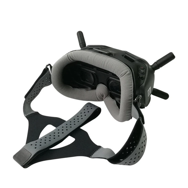 FPV梦工厂 大疆 数传 DJI 眼镜 V1 V2  穿越机 防漏光 头带 头戴