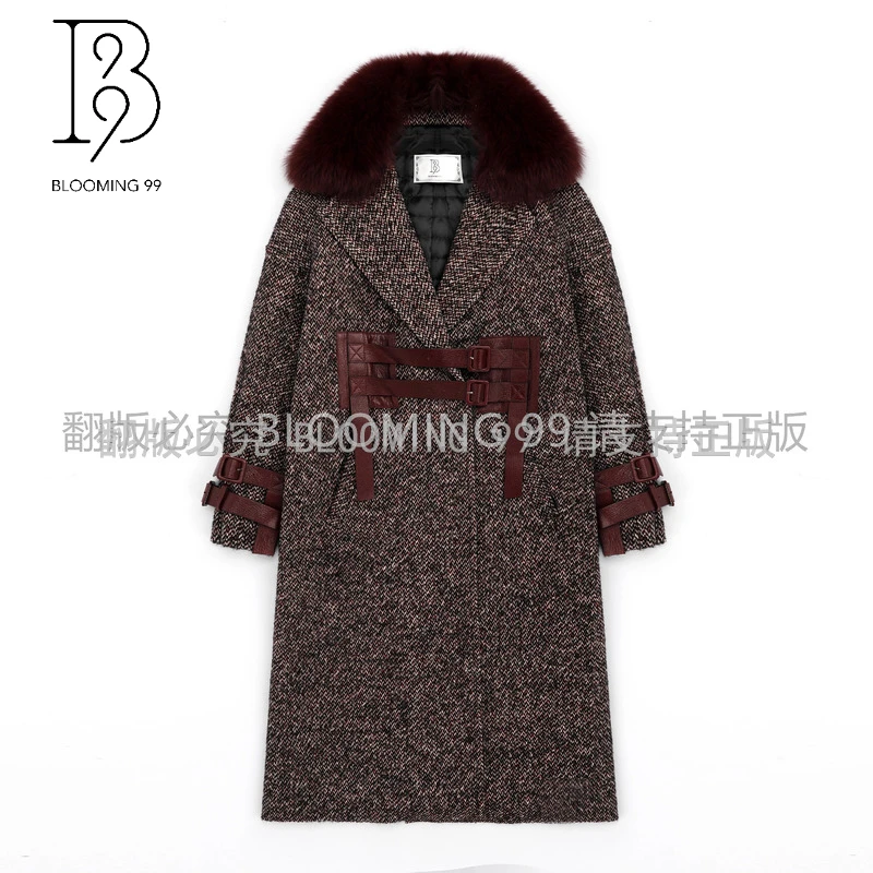 【B99官方旗舰店】女装秋冬新品外套7W90-9
