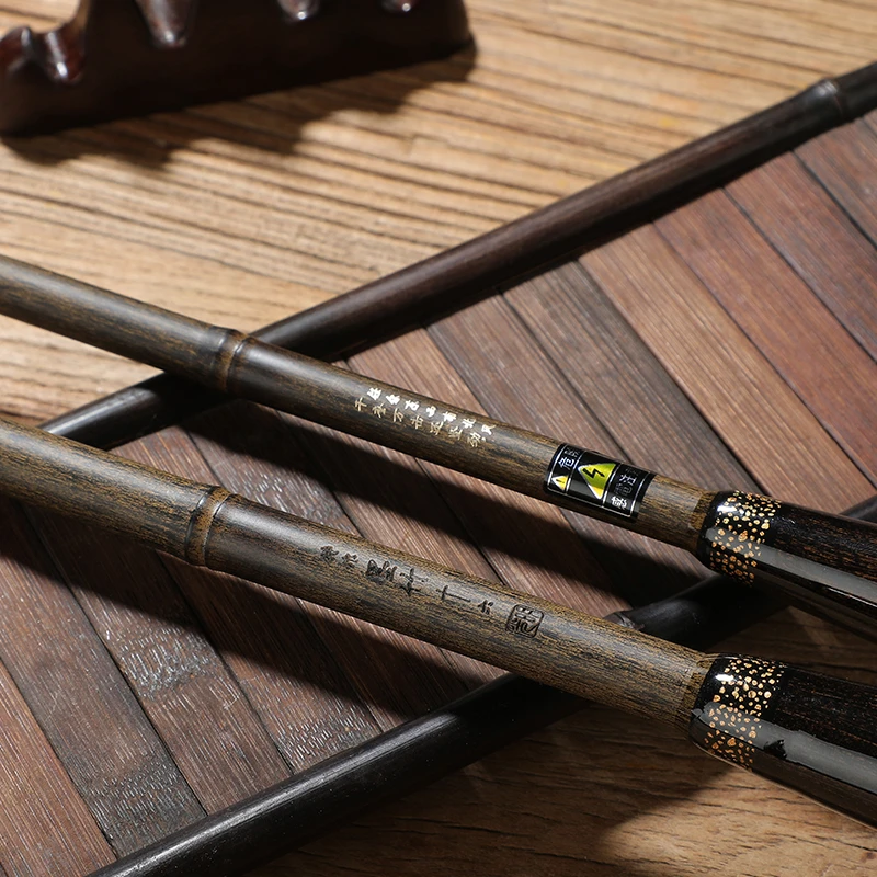 光明墨竹 28鲫鱼杆 硬轻细鲫竿手工强悍碳素鱼竿钓鱼用品鱼竿超轻