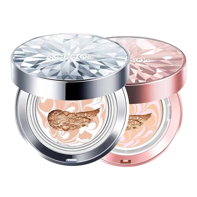 爱敬气垫bb霜age20s钻石款女遮瑕保湿持久不脱妆防晒粉底液控油