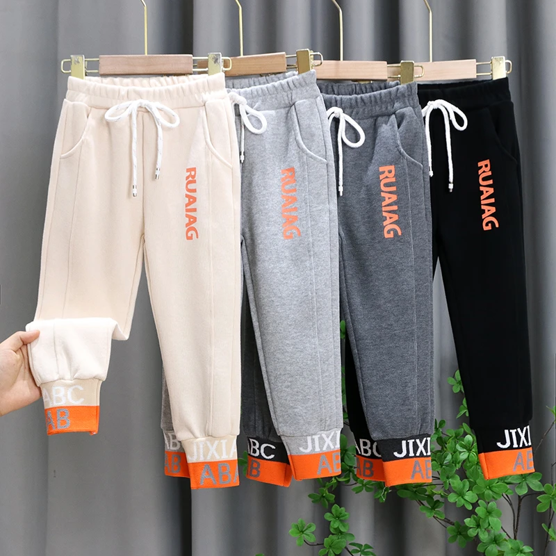 千寻美依童装秋款儿童长裤男童女童同款裤子2025中大儿童休闲裤
