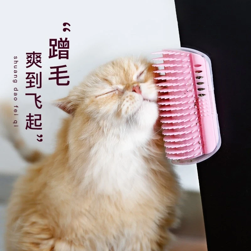啦调酱 猫咪蹭痒器猫墙角蹭毛器抓痒玩具按摩刷猫咪蹭脸猫抓板