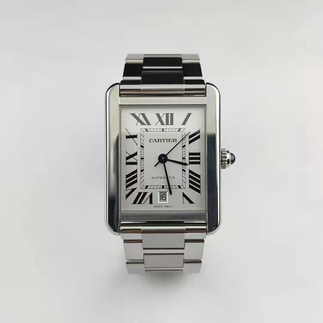 95新 Cartier/卡地亚 卡地亚坦克w5200028/95新单表表径31*41方形
