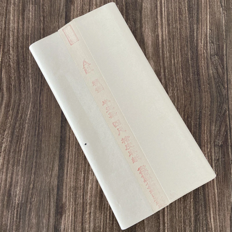 隆記號四尺仿古楮皮黄麻纸 六尺屏半生半熟 书法作品小写意宣纸